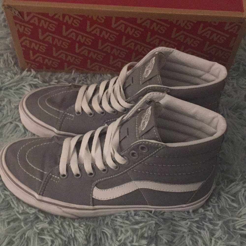 Grey Vans Size 7